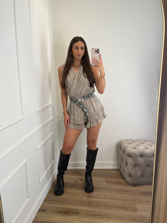 Senna Jumpsuit Taupe