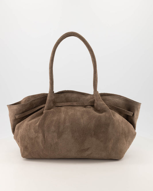 Coline Tas Taupe Suede