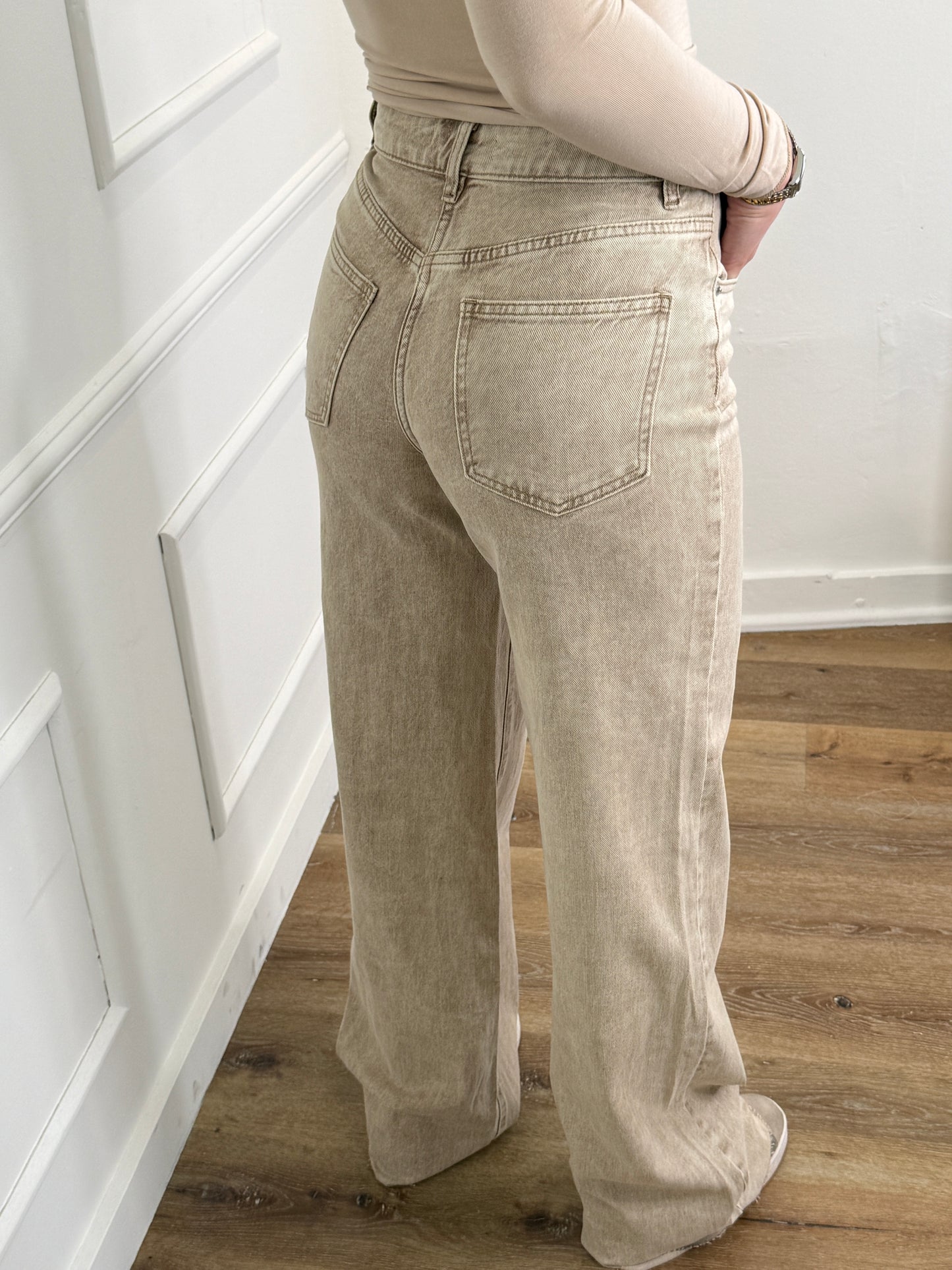 Sharon extra tall wide leg jeans