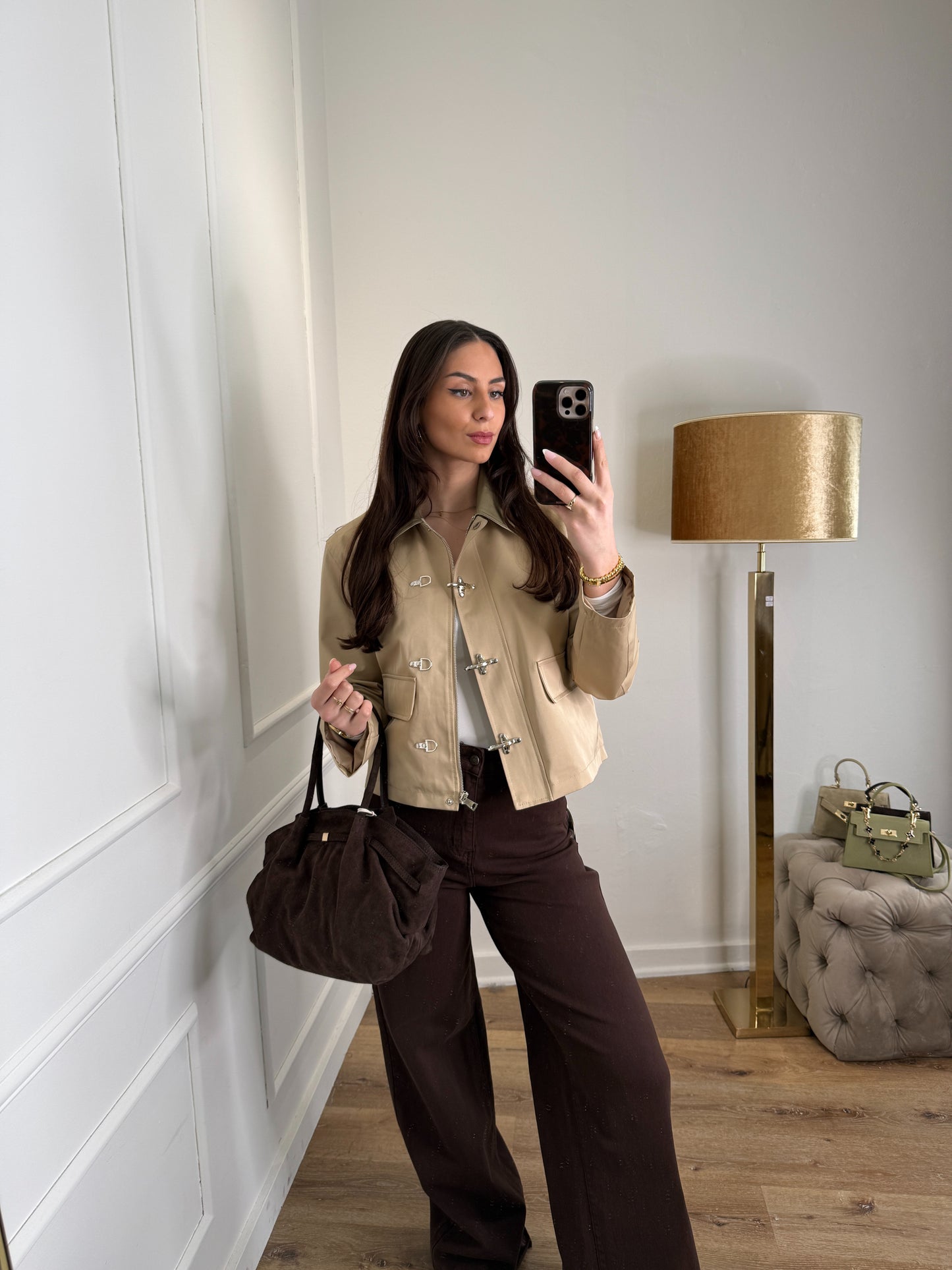 Aubrey jacket - beige