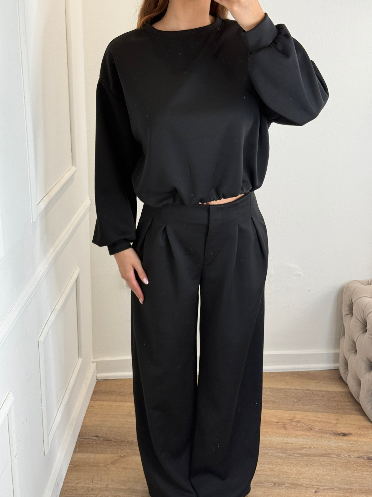 Sofie Set Lang Zwart