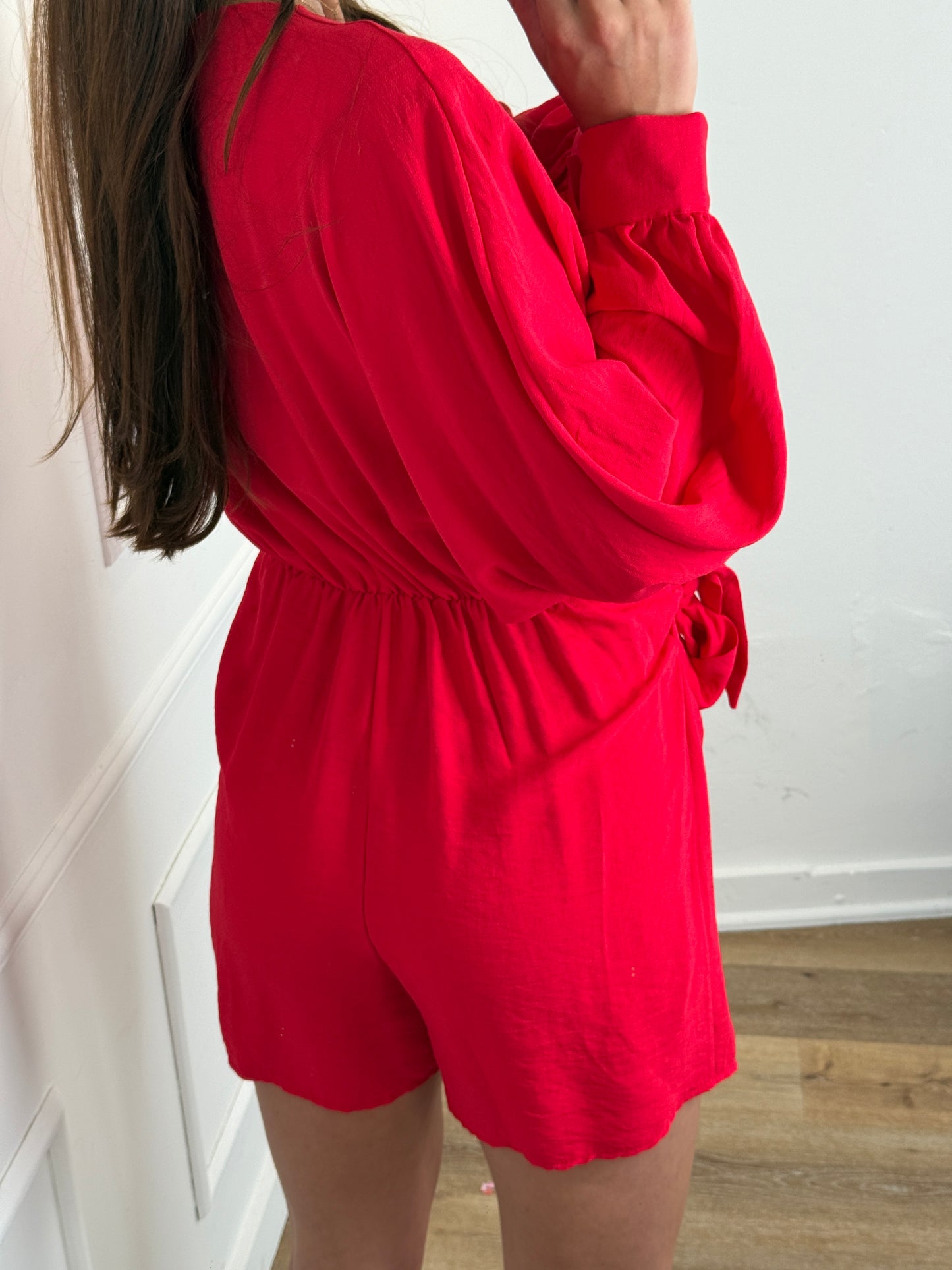 Stephanie Playsuit - Rood