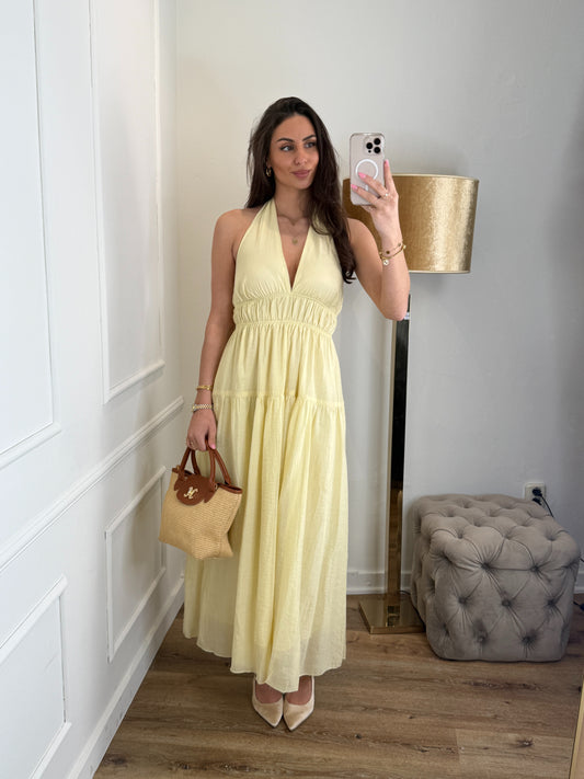 Evy jurk geel