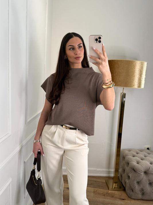 Isabella top taupe