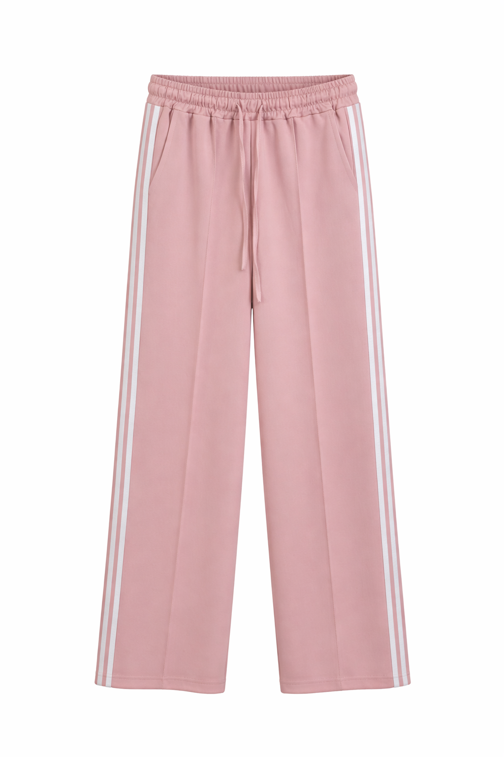 Broek met bies zijkant lang - roze