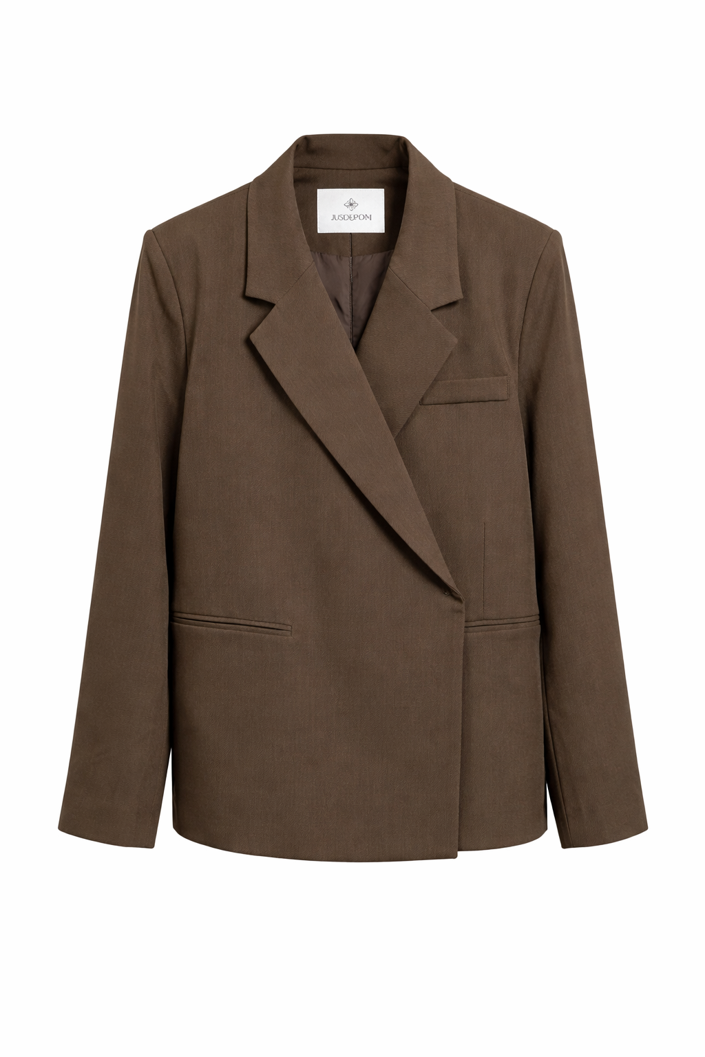 Senna oversized blazer - bruin