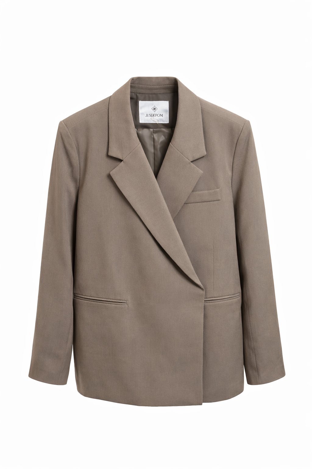 Senna oversized blazer - taupe