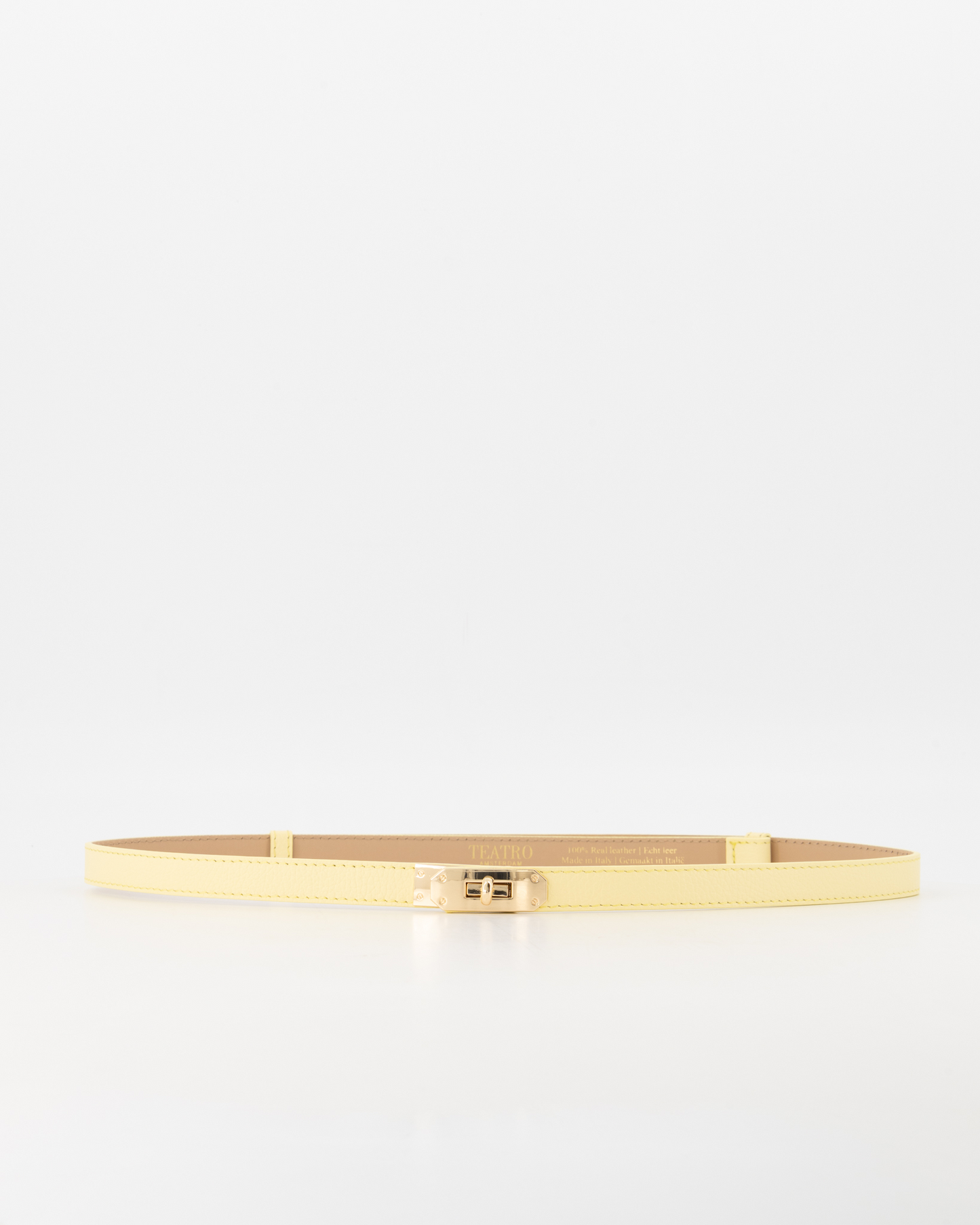 Verstelbare riem - botergeel