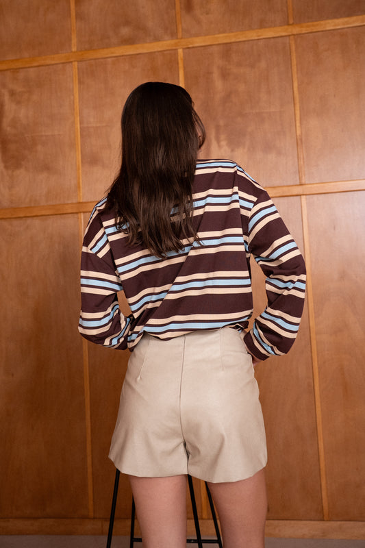 Madelief Short Taupe