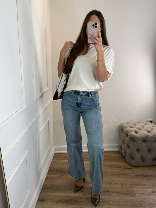 Millie top creme