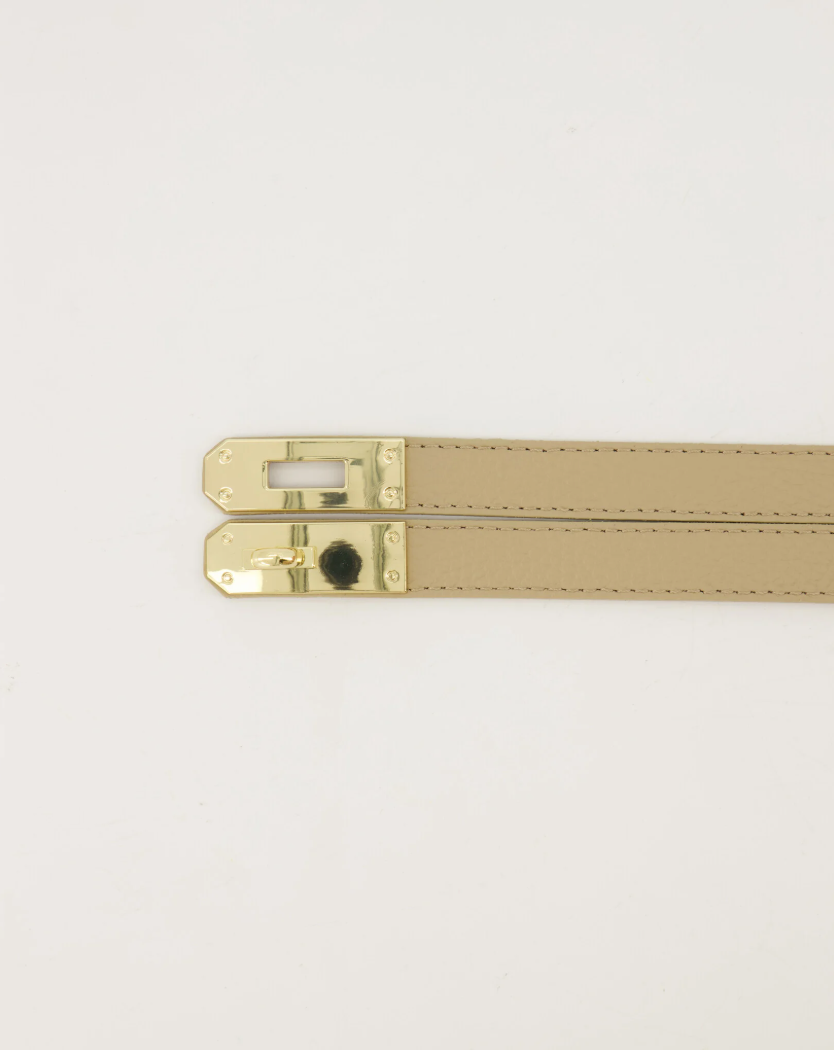 Verstellbarer Gürtel Taupe