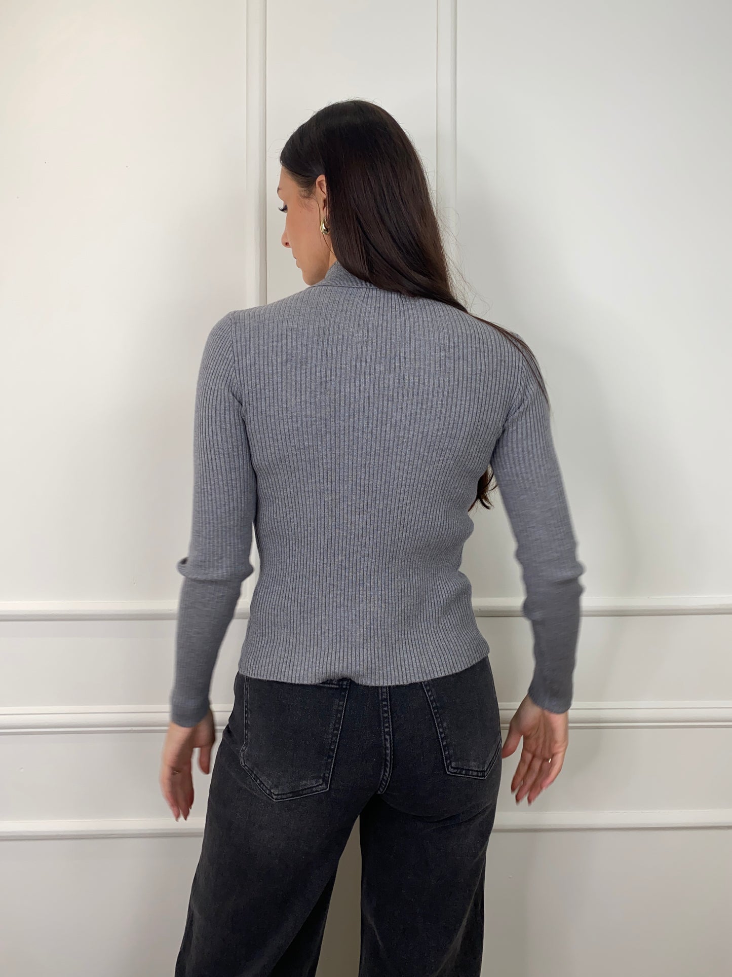 ESTHER LONG SLEEVE GREY
