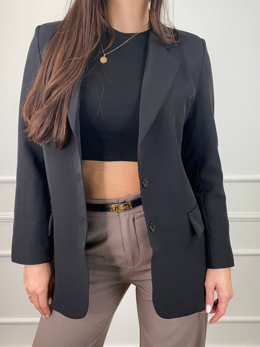 JUNE BLAZER BLACK