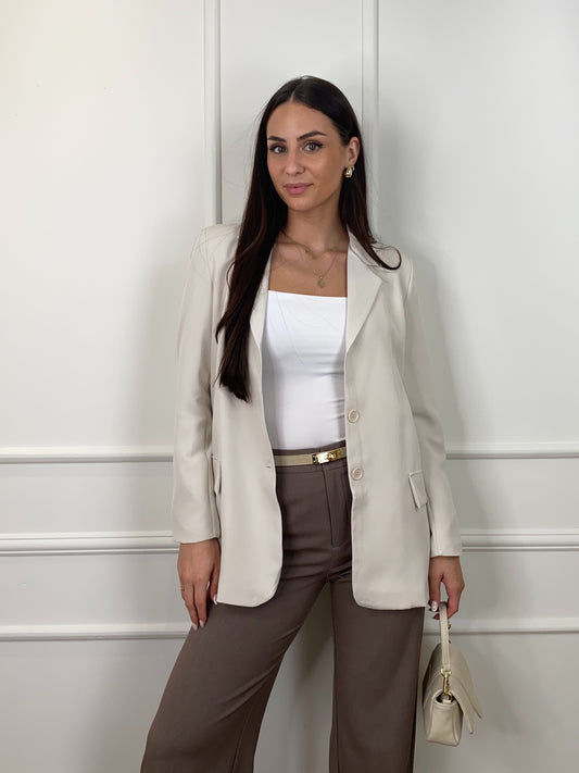 JUNE BLAZER CREME