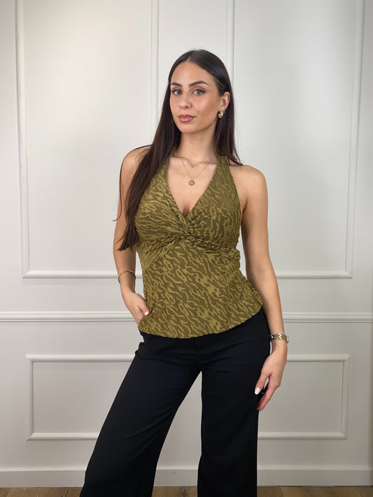 ELLA TOP GREEN