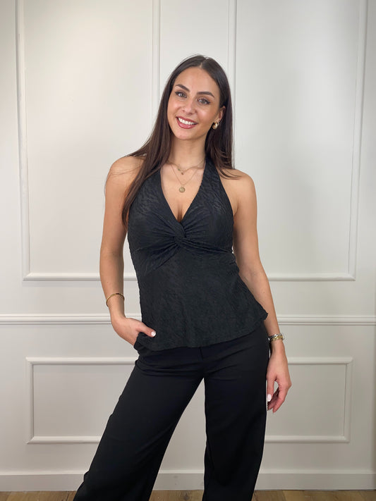 ELLA TOP BLACK
