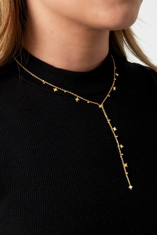 Star ketting - goud