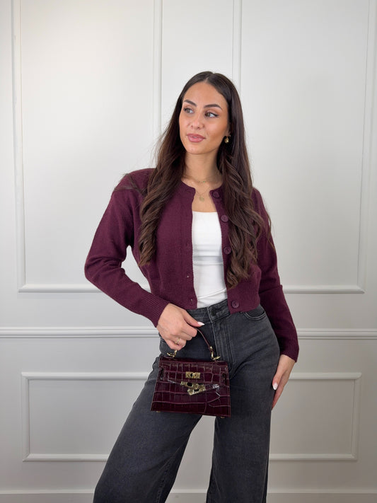 Harper vest bordeaux