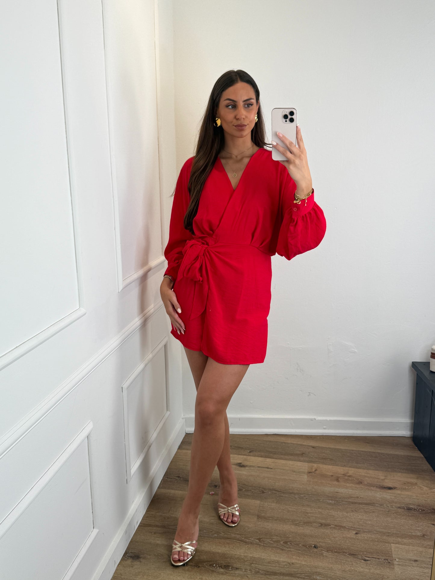 Stephanie Playsuit - Rood