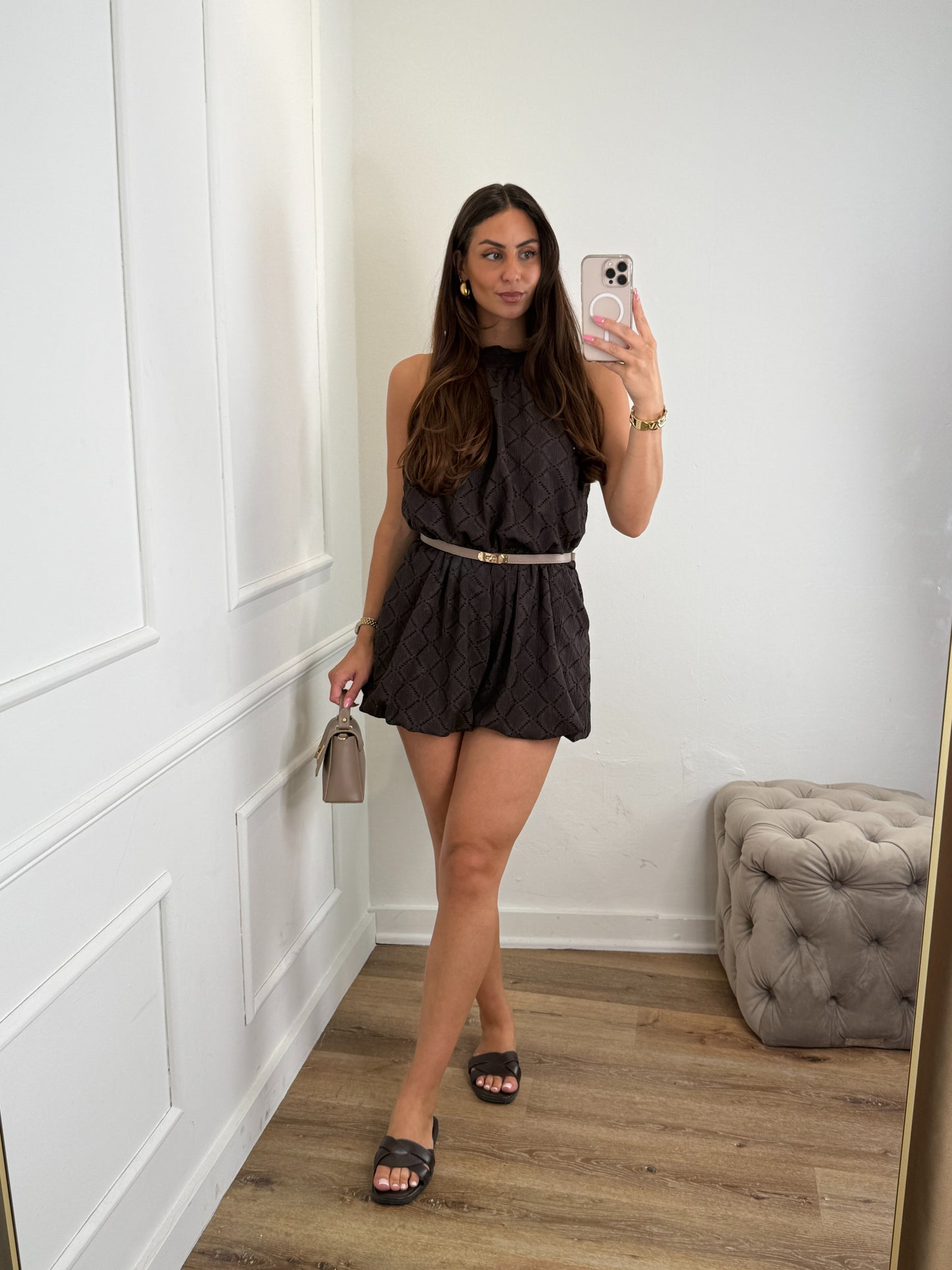 Merel Playsuit Bruin