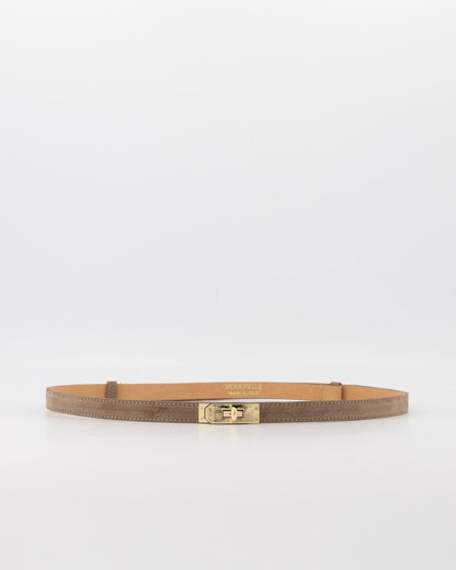 Addison - taupe suede