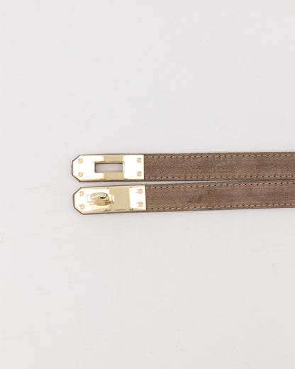 Addison - taupe suede