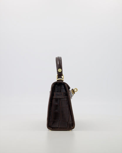 Grace tas bruin croco