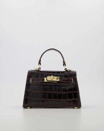 Grace tas bruin croco