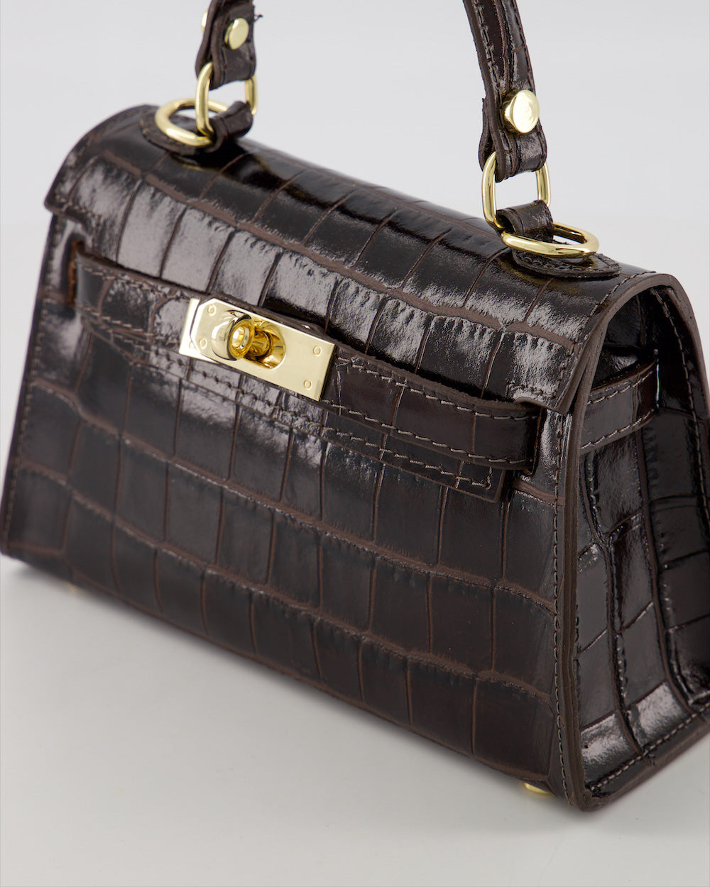 Grace tas bruin croco