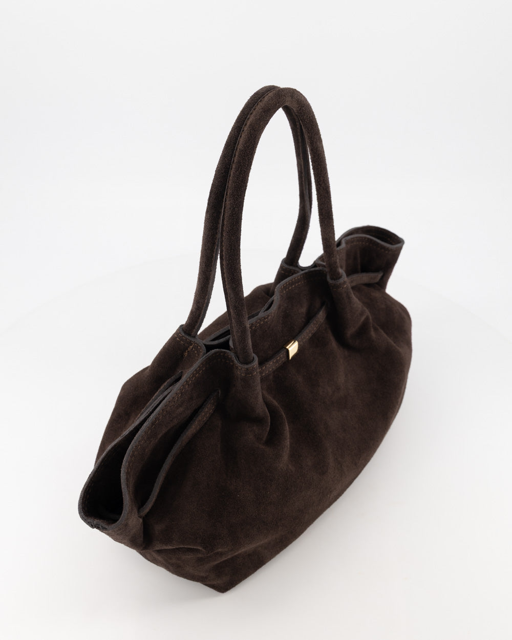 Cece tas - suede bruin