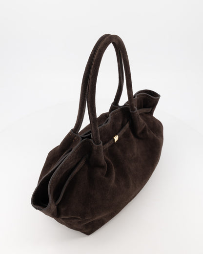 Cece tas - suede bruin
