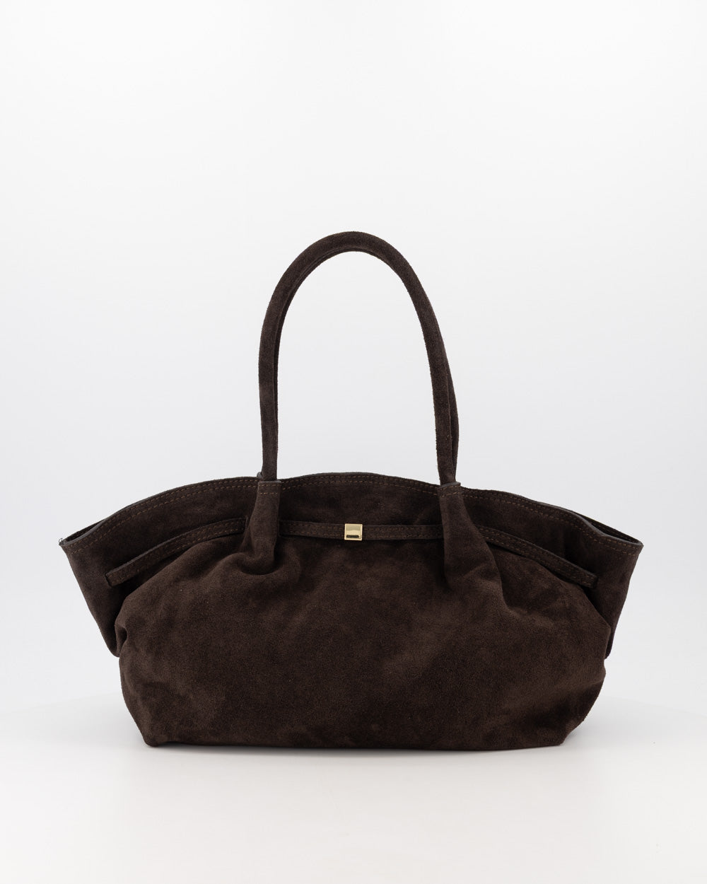 Cece tas - suede bruin