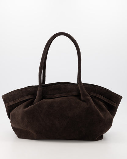 Cece tas - suede bruin