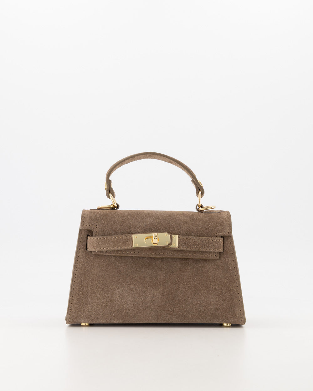 Grace Tas - suede taupe