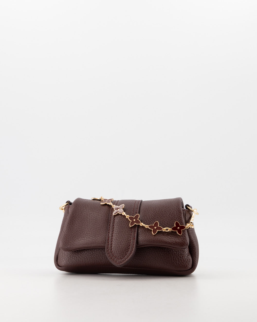 Kristy bag charm - bordeaux