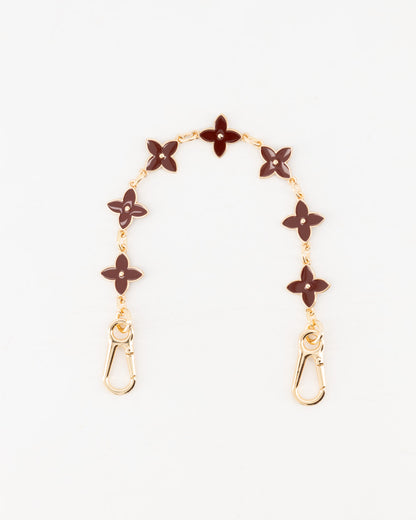 Kristy bag charm - bordeaux