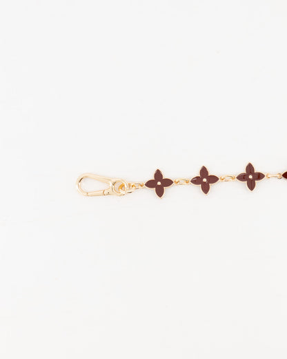 Kristy bag charm - bordeaux