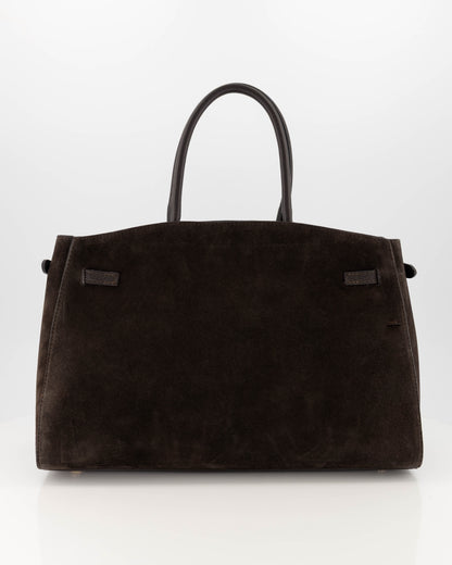 Braga Tas Donkerbruin Suede