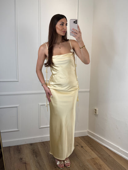 Vienna dress geel