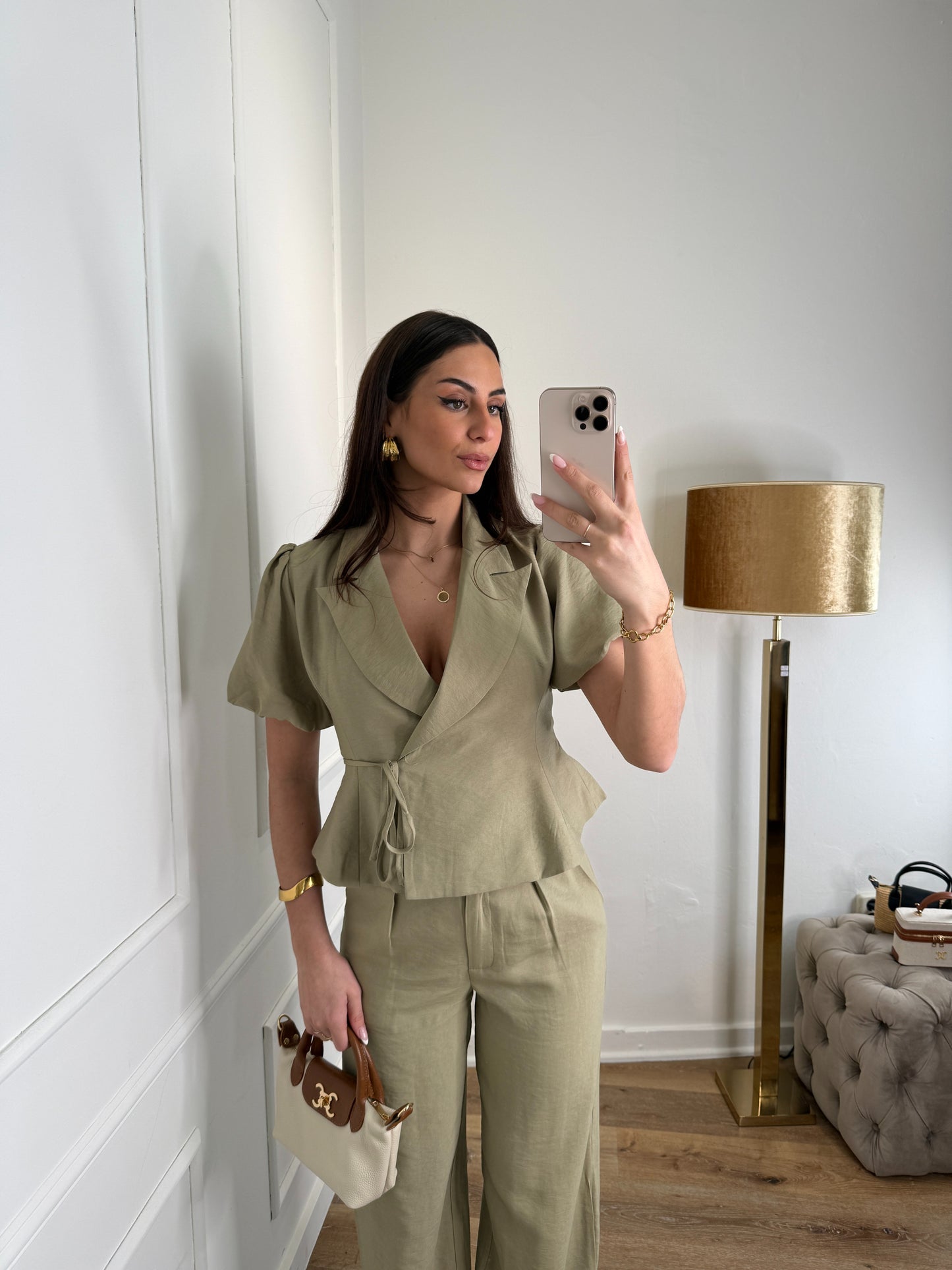 Vera blouse - khaki