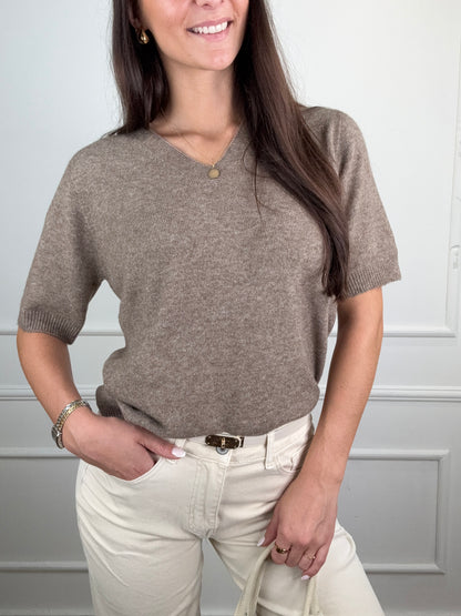 Lieve Top Taupe