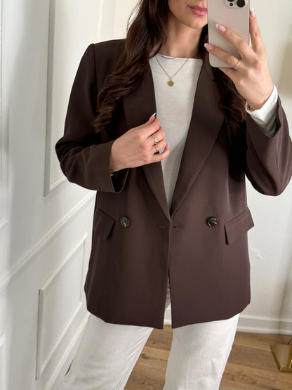 Sofia blazer - bruin