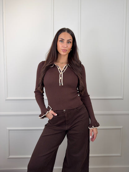 Elena top bruin