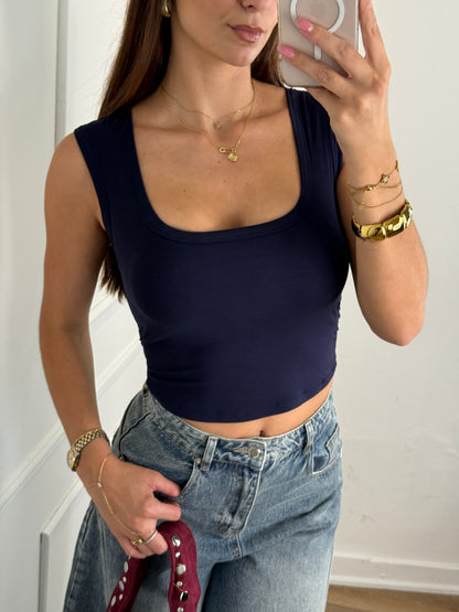 Britt Top Navy