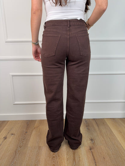 Cien Jeans Bruin Extra Lang