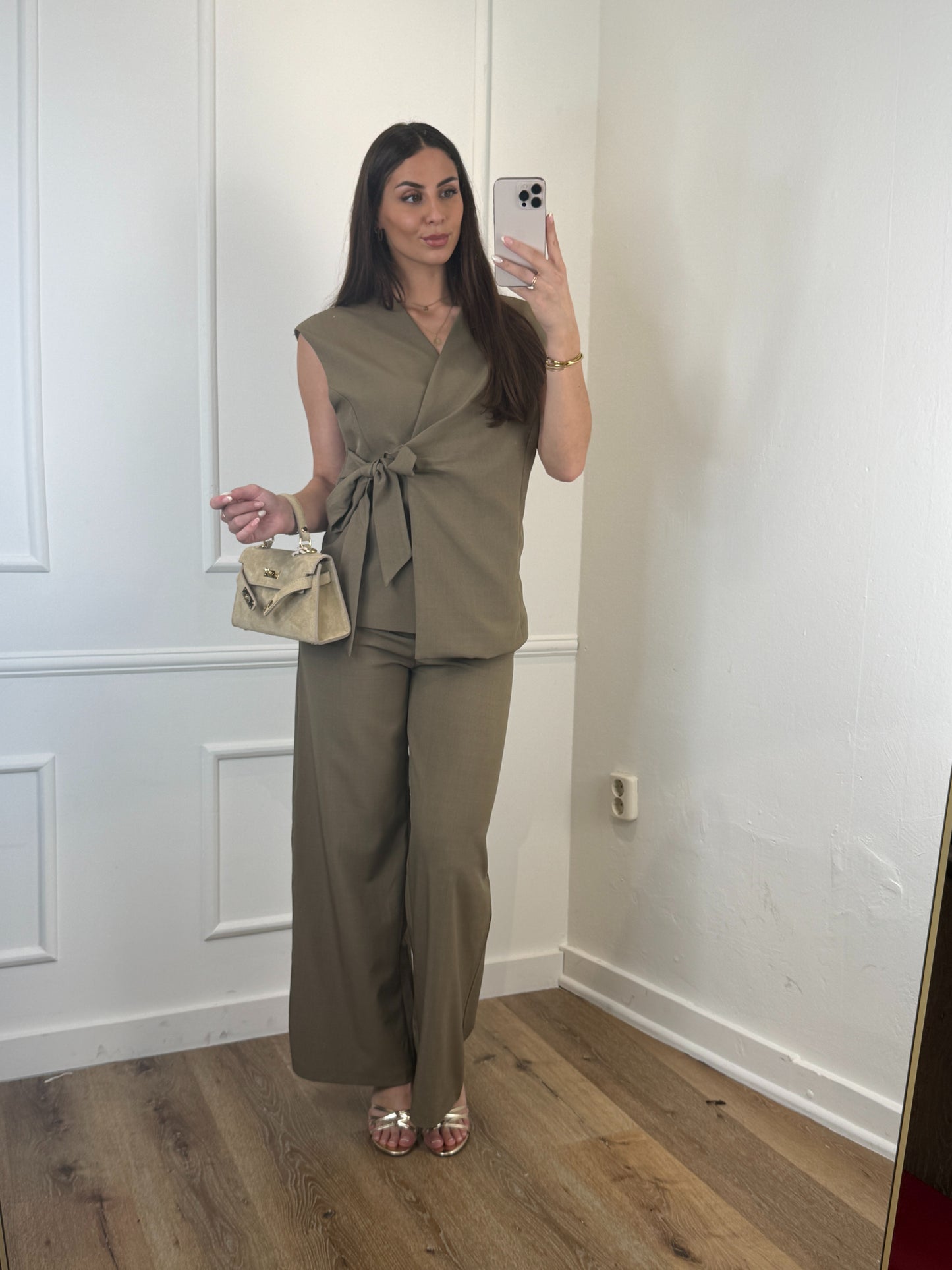 Olivia Set Olijfgroen