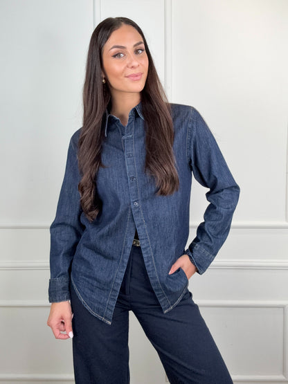 Denim Blouse lang