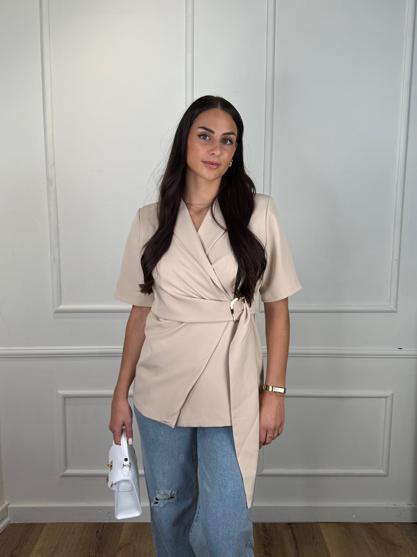 Evi Blazer Beige