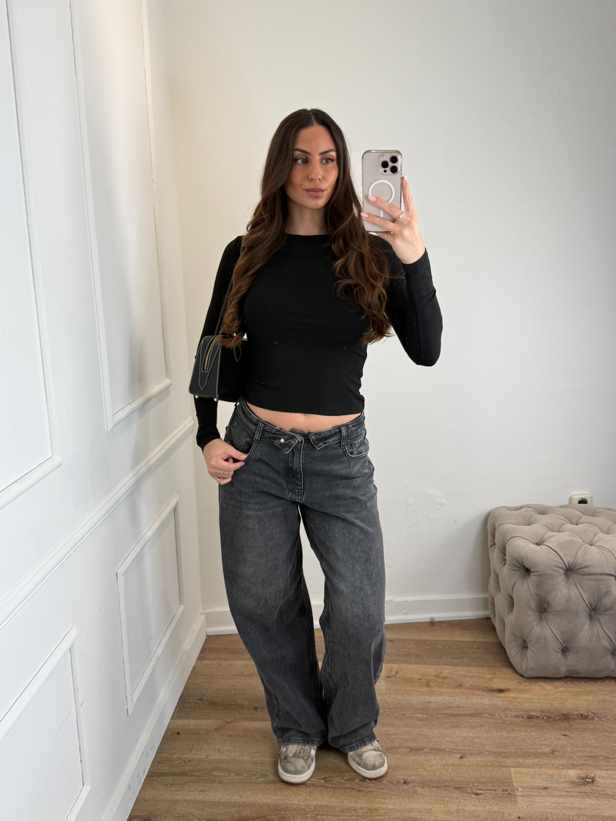 Hazel top zwart