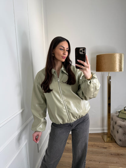 Shady bomber jacket - groen